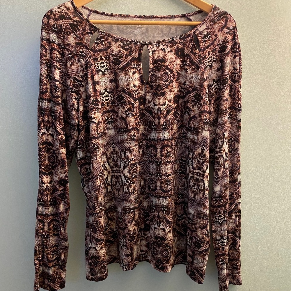 Jennifer Lopez Long Sleeve Blouse